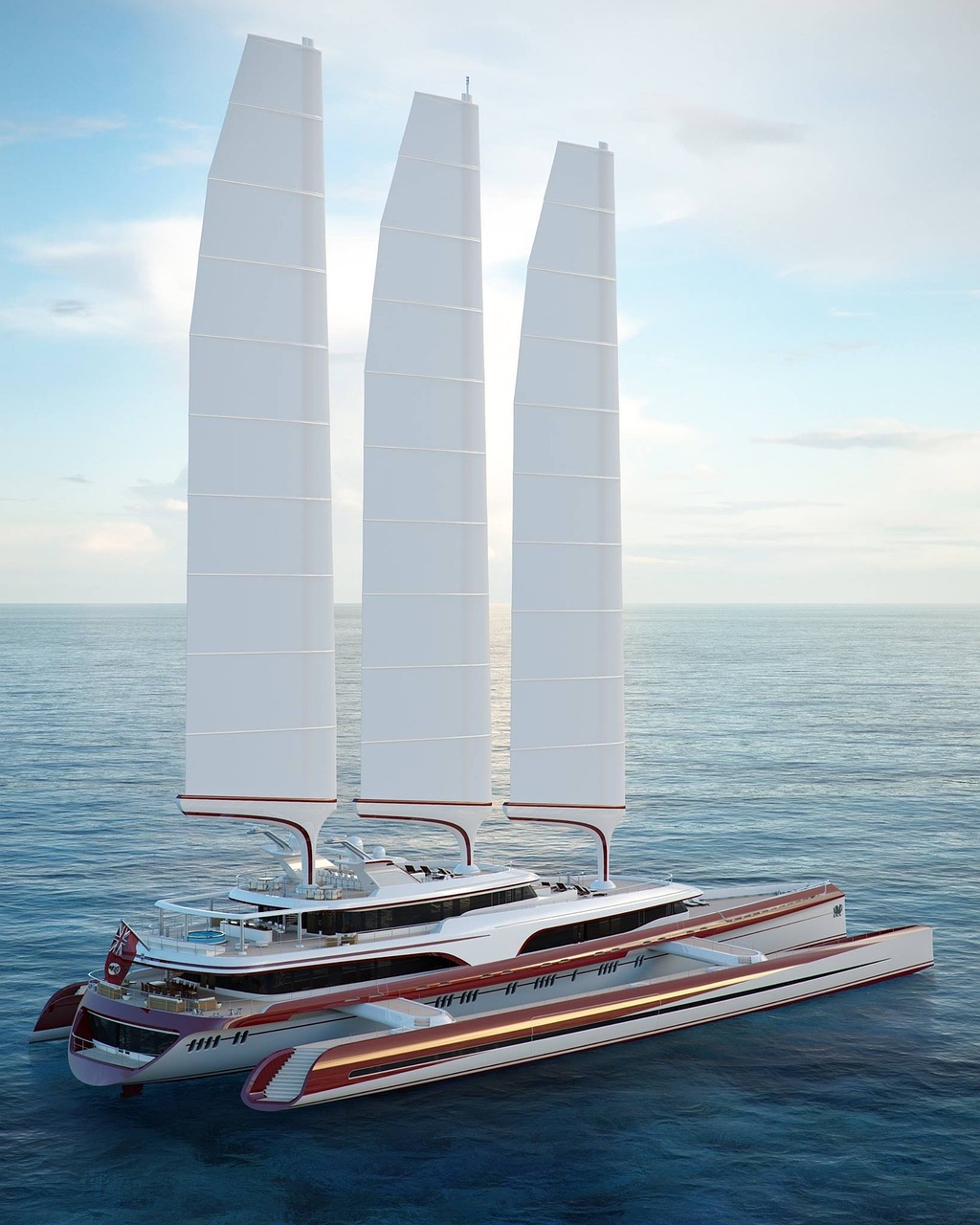 Superyacht Katamaran
